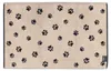 Cawö Badematte We love Dogs Pfoten Paws Schwarz Beige Produktbild-Vorschau 2