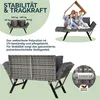 CASARIA® Panca da Giardino in Polyrattan Reclinabile Anteprima dell’immagine prodotto 6