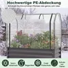 COSTWAY – podwyższona grządka 3 w 1 z pokrywą z PE i Podgląd zdjęcia produktu 6
