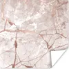 MuchoWow® Poster Marmor - Rosa - Rose - Gold 100x100 cm - Produktbild-Vorschau 1