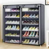 Schuhschrank Faltschrank Stoffschrank 120x30x110cm Produktbild-Vorschau 8
