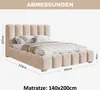 MOTIVENA Grand Bubble Polsterbett 140x200 mit Bettkasten, Produktbild-Vorschau 7