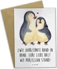 Mr. & Mrs. Panda neujahrskarte 20. Hochzeitstag Produktbild-Vorschau 1