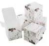 25 Weihnachtsschachteln Geschenkbox quadratisch 8 x 8 cm Produktbild-Vorschau 1