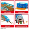 HotWheels Mattel City Creatures Carry Case Truck Náhľad obrázku produktu 8