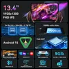 A collage of product features and specifications for a tablet. Produktbild-Vorschau