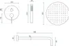 Rea Unterputz Duschset Lungo Gold Matt + BOX Produktbild-Vorschau 9