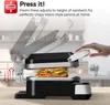 TurboTronic 2000W Kontaktgrill Waffeleisen für belgische Produktbild-Vorschau 3