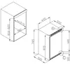 Amica - UVKSD 351 961 - Unterbau-Kühlschrank - Dekorfähig Produktbild-Vorschau 4