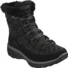 A black Skechers winter boot with fur trim and laces. Produktbild-Vorschau