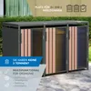 Westmann Status 3 Metall Mülltonnenbox 3er 3x240 L Produktbild-Vorschau 5