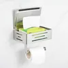 Toilettenpapierhalter mit Feuchttücherbox Edelstahl Produktbild-Vorschau 1