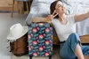 MuchoWow® MuchoWow® Koffer Handgepäck Trolley Rollkoffer Produktbild-Vorschau 2