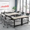 A modern conference room with a large table and chairs, set up for a meeting. Anteprima dell’immagine prodotto