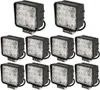 A collection of ten square LED work lights arranged in a grid. Produktbild-Vorschau