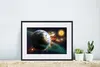 MuchoWow® MuchoWow® Gerahmtes Poster Meteoriteneinschläge Produktbild-Vorschau 6
