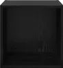 vidaXL Armoire murale, 2 pièces, noire, imitation chêne, 37 Voir les images du produit 6