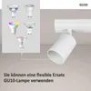 ZMH LED Deckenleuchte Weiß Deckenstrahler: GU10 Deckenlampe Produktbild-Vorschau 2
