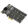 Adaptérová karta M.2 SATA na PCIE Dual Disk Array Card Náhled obrázku produktu 4