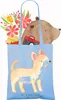 Mr. & Mrs. Panda Tote Bag Chihuahua Moment - Sky Blue - Produktbild-Vorschau 3