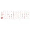 Arabische Tastaturaufkleber transparent laminiert, 14x14mm, Produktbild-Vorschau 3