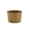Papstar Suppenbecher To Go, Pappe "pure", 350 ml, braun Produktbild-Vorschau 5