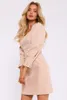 Made of Emotion Minikleid für Frauen Dexippus M836 beige XL Produktbild-Vorschau 6