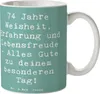 Mr. & Mrs. Panda Becher Spruch 74. Geburtstag - Meeresbrise Produktbild-Vorschau 1