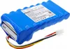 A blue battery pack with wires and a connector. Podgląd zdjęcia produktu