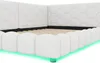 MODFU Polsterbett Schlafsofa 140x200 mit LED und Produktbild-Vorschau 9