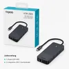 Rapoo USB-C Multiport Adapter 10-in-1, grau Produktbild-Vorschau 14