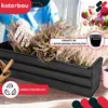 KOTARBAU® Donica Skrzynka Drewniana Doniczka Skrzynia z Podgląd zdjęcia produktu 2