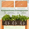 COSTWAY Podwyższona grządka ogrodowa z drewna, Podwyższona Podgląd zdjęcia produktu 6