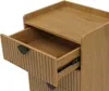 Komoda HWC-O39, szafka wysoka, 3 szuflady melamina MDF Podgląd zdjęcia produktu 5