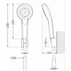Mexen Royo R05 Badewannenset, Gold - 72203R05-50 Produktbild-Vorschau 4