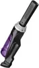 A handheld vacuum cleaner, angled slightly. Voir les images du produit