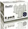 A box of PearlCo water filter cartridges, showing the packaging and some of the filter cartridges inside. Voir les images du produit