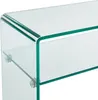 Konsole - 1 Nische - gehärtetes Glas - transparent - Produktbild-Vorschau 4