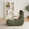 Chenille-Togo-Zweisitzer, Boden-Lounger, armloser Produktbild-Vorschau 9