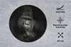 MuchoWow® Mauspad Mousepad Gorilla - Affe - Tiere - Schwarz Produktbild-Vorschau 2