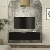 TV-Lowboard hängend ‘Nolven’ mit 2 Klapptüren 135 x 32 x 30 Produktbild-Vorschau 2