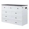 Merax Lit escamotable mobile 140x200 avec étagère de tête, Voir les images du produit 9