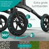 ELONEO inklapbare rollator met zitplaats, outdoor rollator Productafbeelding-voorbeeld 5