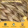 PawHut Rattan Katzenkorb Katzenhöhle Katzenbett mit Kissen Produktbild-Vorschau 5