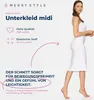 Merry Style Damen Unterkleid Unterrock verstellbare Träger Produktbild-Vorschau 3