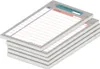 PRICARO Einkaufsliste "Register", A6, 5 Stück Produktbild-Vorschau 1