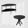 BETTSO Couchtisch mit Ablage LUMI schwarz für das Produktbild-Vorschau 6