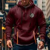 ASKSA Herren Hoodie Basic Jogging Sport Hoodie Kordelzug Produktbild-Vorschau 2