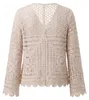 Strickjacke Damen Sommerjacke Häkellook 42 44 46 leichter Produktbild-Vorschau 4
