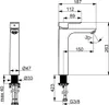 HANSA HANSABASIC Mitigeur de lavabo, saillie 150 mm, Anteprima dell’immagine prodotto 7
